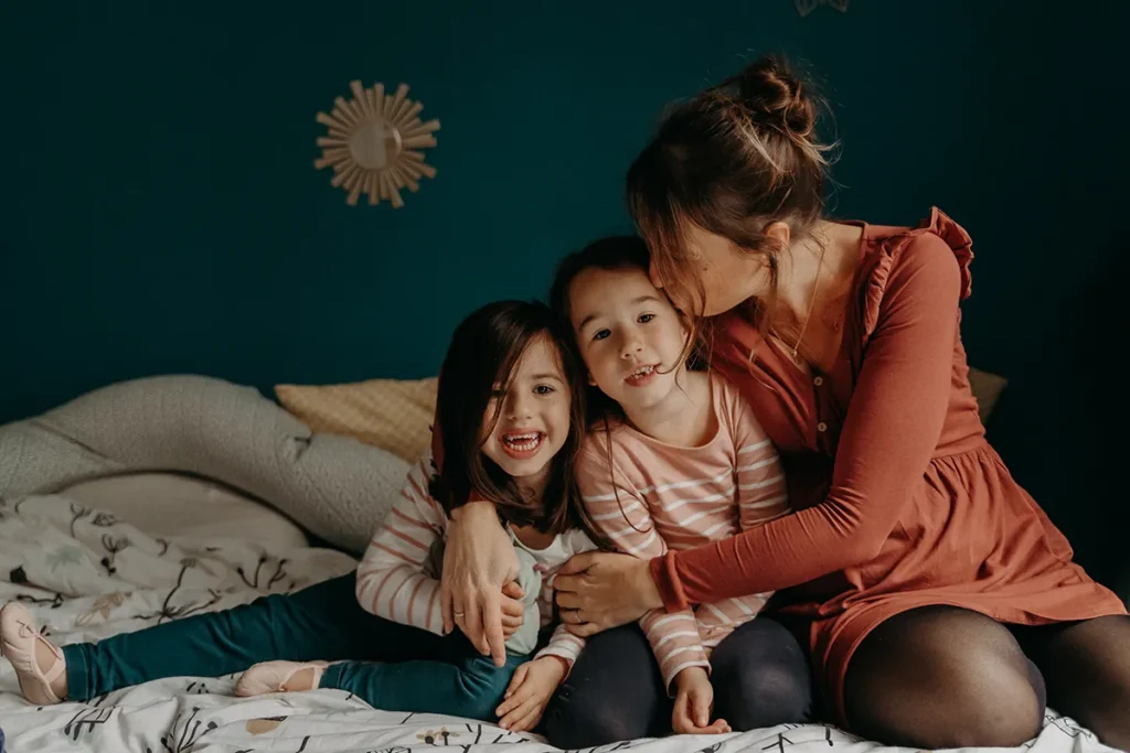 photographe grossesse avec enfants perreux sur marne