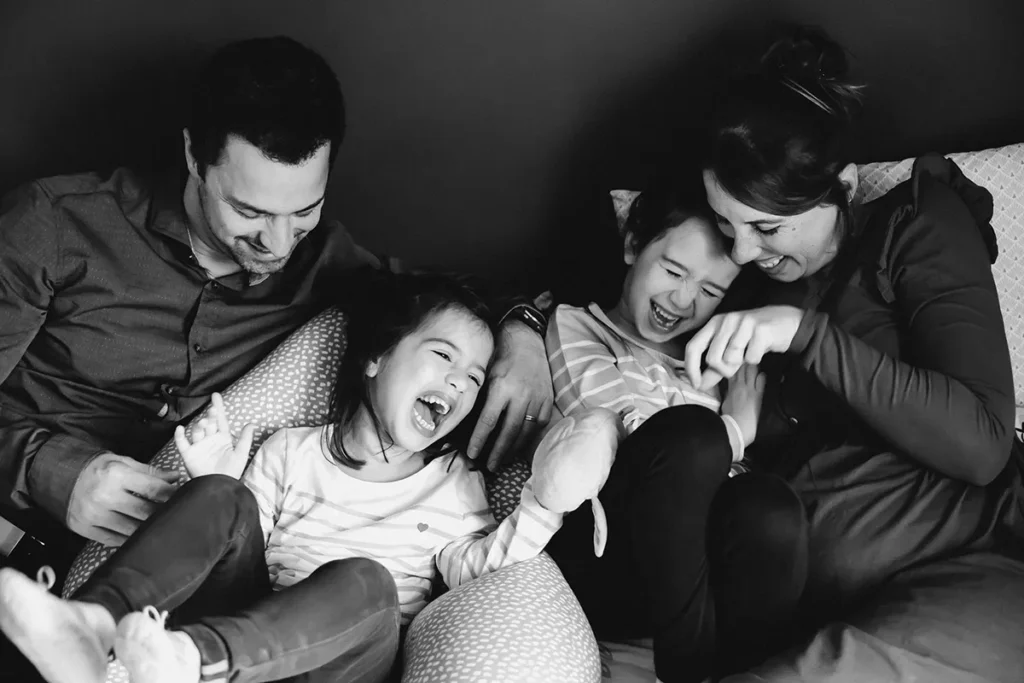 photographe grossesse avec enfants perreux sur marne