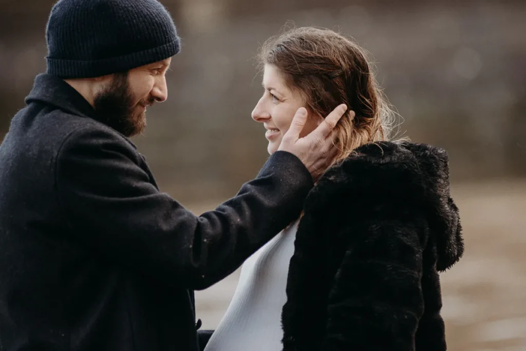 photographe grossesse hiver bords marne perreux