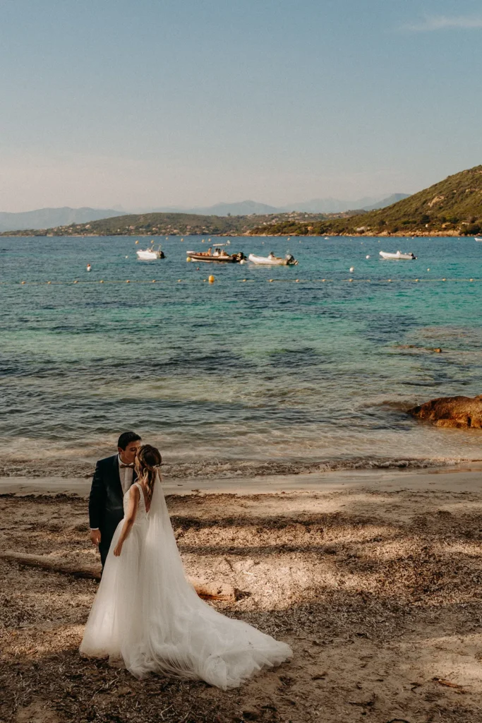 mariage luxe plage corse