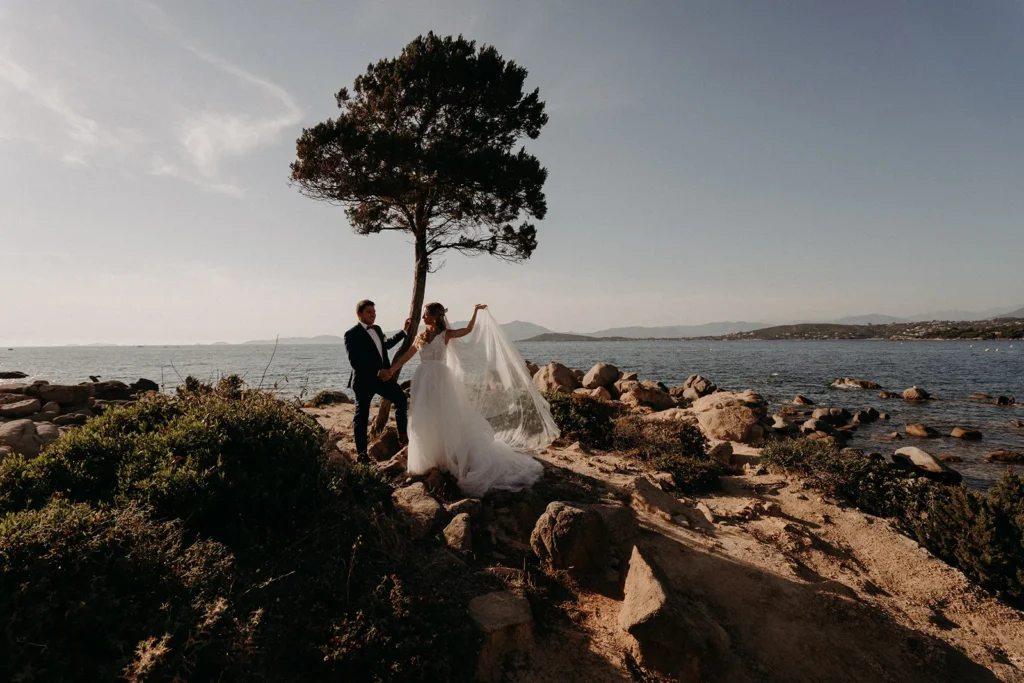 mariage luxe plage corse