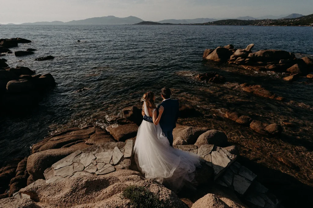 mariage luxe plage corse