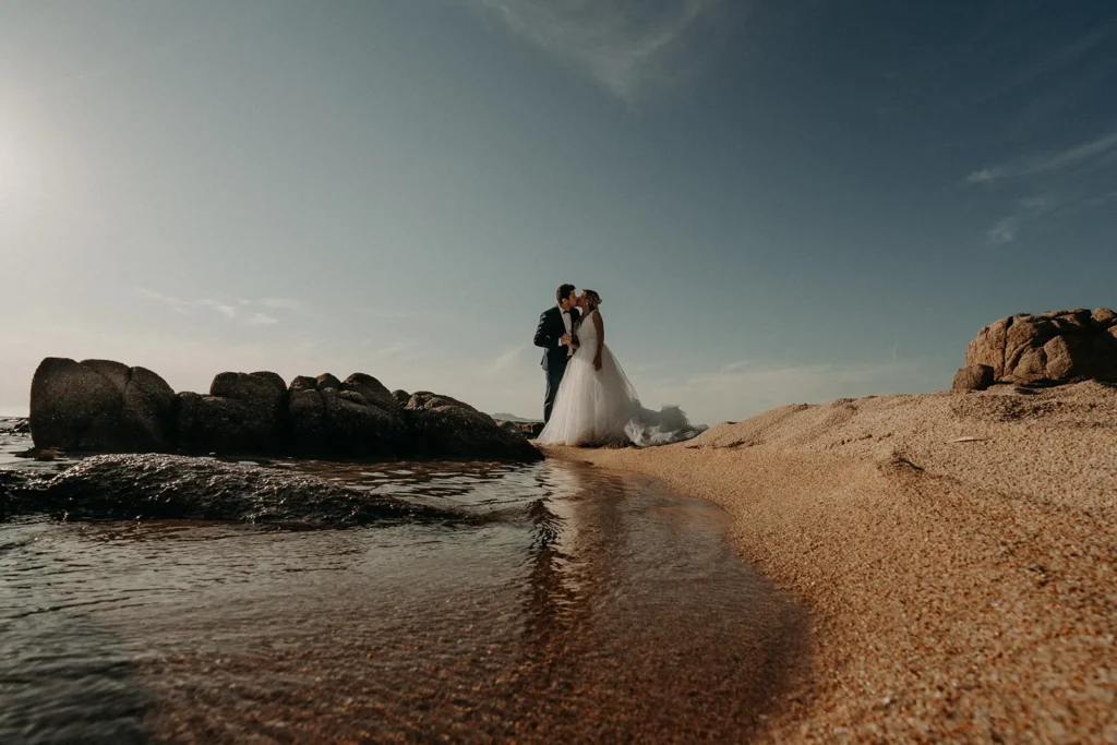 mariage luxe plage corse