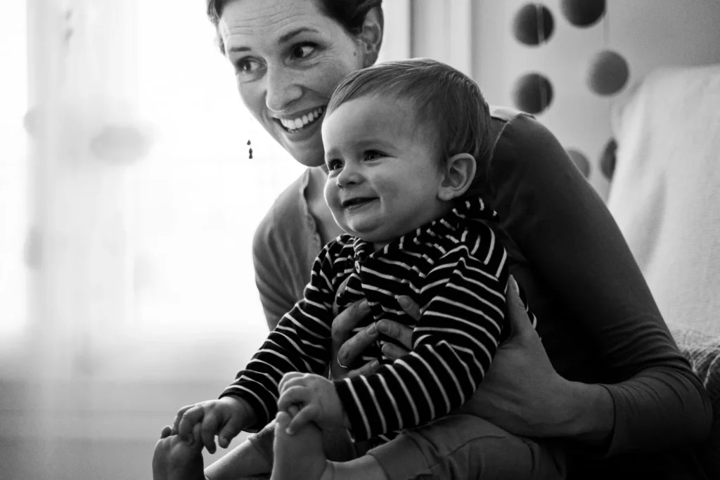 photographe naturelle famille joie